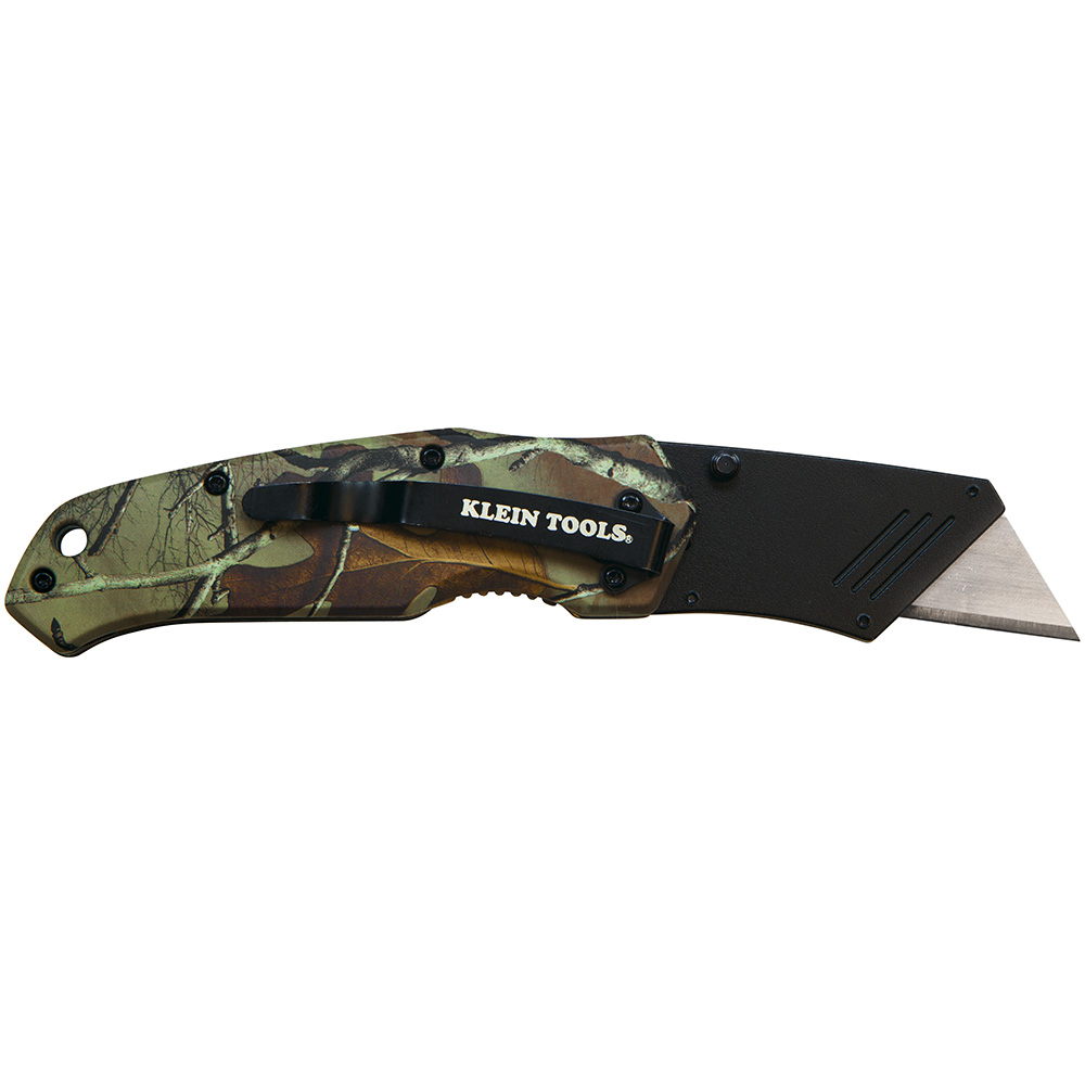 Folding Utility Knife Camo Assisted-Open - 44135 | Klein Connection