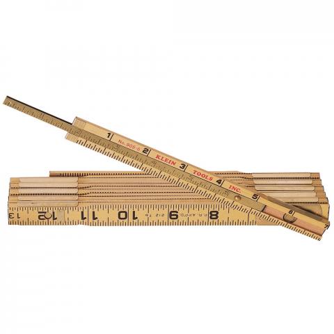Wood Folding Rule with Extension main product view