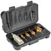 Step Bit Kit, Spiral Double-Fluted, VACO, 4-Piece view 14