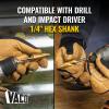 Step Bit Kit, Spiral Double-Fluted, VACO, 4-Piece view 2