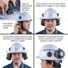 Hard Hat Earmuffs, Full Brim Style view 3